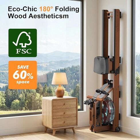 2026update Magnetic Rowing Machines for Home,Rower Machine with 16 Levels,Powerful Silent Magnetic Resistance,350lbs Weight Capacity,LCD Monitor,Silent Rail System,Row Machine for Home Gym Exercise in Saudi Arabia