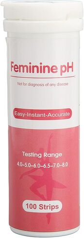 شرائط اختبار المهبل، عبوة مكونة من 100 شريط اختبار للصحة المهبلية تمنع الحموضة الدقيقة، ورق أنثوي in Saudi Arabia