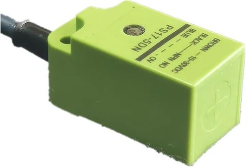 1PCS Metal PS17-5DN DP Proximity Switch Square Sensor NPN Three-Wire Normally Open 12V 24V PNP(PS17-5DP pnp no) in Saudi Arabia