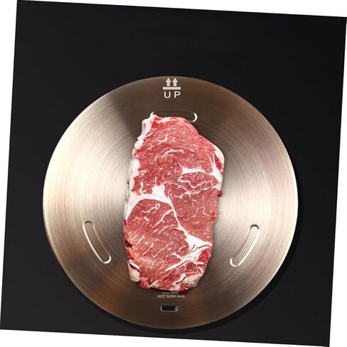 SHOWERORO 1Set Stainless Steel Heat Diffuser Plate Induction Cooker Adapter for Gas Stove and Electric Cooktops Thermal Guide Disk for Even Heat Distribution with Cookware Compatibility in Saudi Arabia