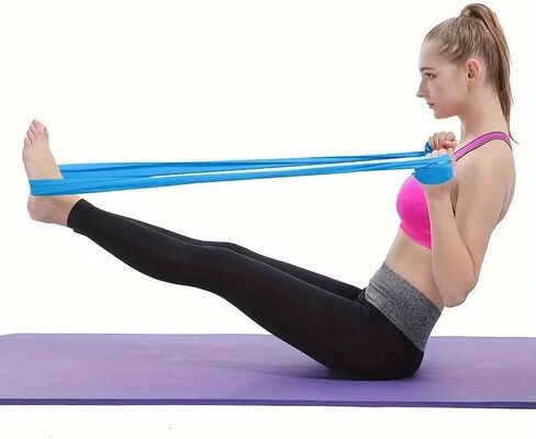 Exercise Bands Resistance Bands for Working Out, Elastic and Exercise Bands Set for Stretching, Stretch Bands for Working Out Women or Men for Yoga, Strength Training, Pilates Home Exercise in Saudi Arabia