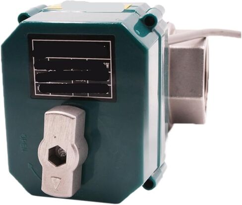 صمام كروي DN15-50 من الفولاذ المقاوم للصدأ، صمام كروي ذو عزم دوران عالي، صمام كروي 2/3 مع مفتاح يدوي 220 فولت (34، DC12V_CR03) in Kuwait