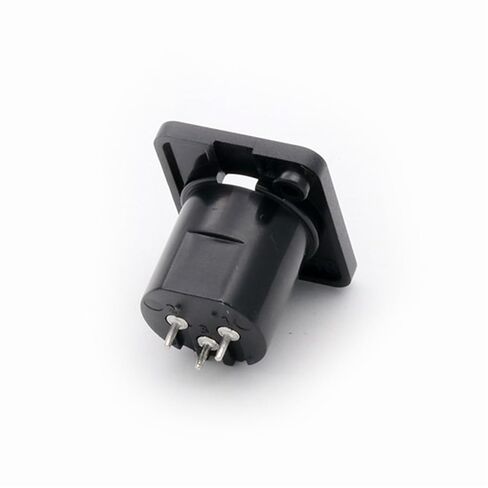 10 قطعة/الوحدة 3 دبوس XLR ذكر التوصيل لوحة جبل XLR مقبس متفرع الهيكل الصوت MIC كابل محطة ميكروفون XLR سلك موصل in Kuwait