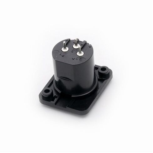 10 قطعة/الوحدة 3 دبوس XLR ذكر التوصيل لوحة جبل XLR مقبس متفرع الهيكل الصوت MIC كابل محطة ميكروفون XLR سلك موصل in Kuwait