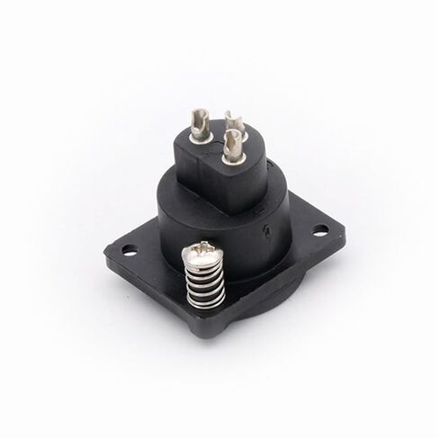 10 قطعة/الوحدة 3Pin XLR أنثى لوحة مقابس جبل الهيكل ميكروفون موصل MIC مع غطاء حماية لحام in Kuwait