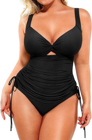 SHAPELLX Women Tummy Control One Piece Swimsuit - Full Coverage Swim Dress with Sheer Mesh Skirt Modest Bathing Suit in Saudi Arabia