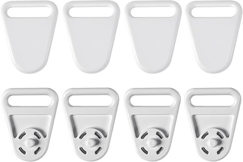 2 Pairs Magnetic Headgear Clips Compatible with Dreamwear Full Face Mask Clips，Dreamwear Headgear Clips，Stronger Magnets, Quick-Release Magnetic Clips in Saudi Arabia