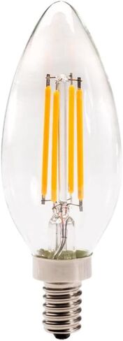 90CRI Antique Filament Style Lamp, Blunt Torpedo Tip, E12 Base, 3000K in Saudi Arabia