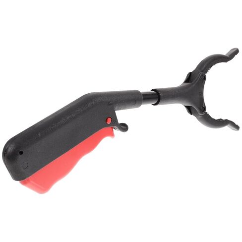 ULTECHNOVO Portable 28cm Iron Tube Garbage Grabber Trash Picker Clamp Outdoor Sanitation Cleaning Tool for Waste Collection and Trash Pickup in Saudi Arabia