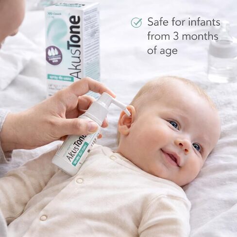 Akustone Ear Wax Removal Spray 300 doses 15ml – Ear Cleaning Kit with Natural Ingredients for Ear Hygiene – Soften & Remove Excess Earwax – Safe for Adults & Kids in Saudi Arabia
