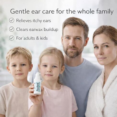 Akustone Ear Wax Removal Spray 300 doses 15ml – Ear Cleaning Kit with Natural Ingredients for Ear Hygiene – Soften & Remove Excess Earwax – Safe for Adults & Kids in Saudi Arabia