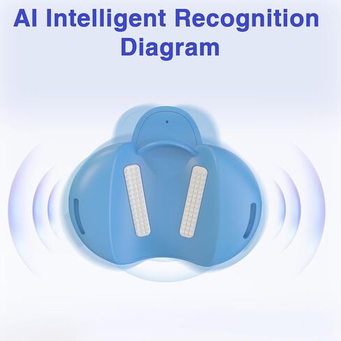 Smart Anti-Snoring Device,Smart Snore Stopper with Strong and Weak Modes for Snoring Reminder,Relief.Easy Use,AI Automatic Monitoring Portable Snore Solution for Home Office Travel in Saudi Arabia