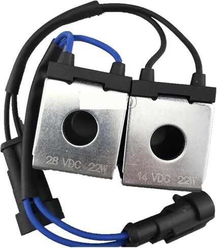 1PCS Excavator XG821/822 ZY150-8 Safety Lock Solenoid Valve Coil Accessories Inner Diameter 13mm high 36mm(DC14V) in Kuwait