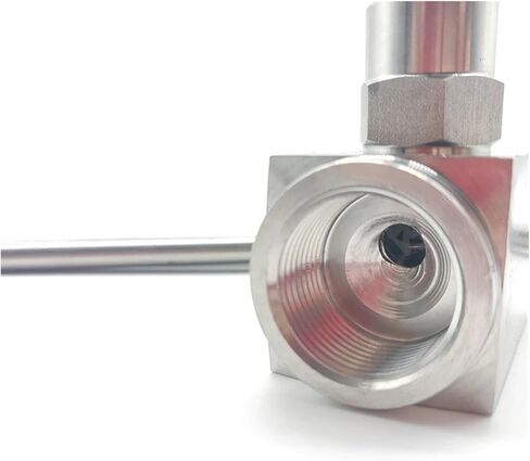 1PCS High Temperature Hydraulic Valve 3/8 1/2 3/4 1 Female Threaded Stop Valve Crane 2300 PSI 304 Stainless Steel Flow Control(3/4") in Kuwait