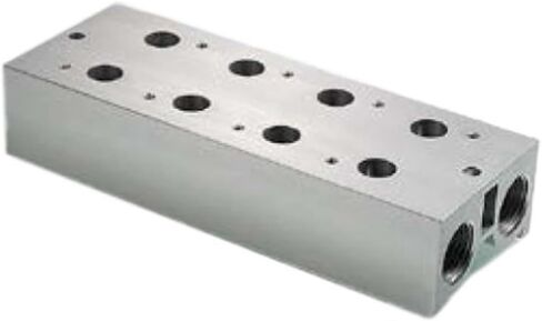 1PCS 3V100 3V200 Solenoid Valve Group Valve Plate Series Manifold(3V200,KL4-12b) in Kuwait