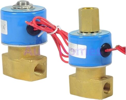 1PCS DC231Y-08 Lead Type KSD 1/4 3/8 inch 2-Way Copper Coil Water Solenoid Valve FB2E-V-08 3/2 Brass Valve(FB2E-V-08,220V) in Kuwait