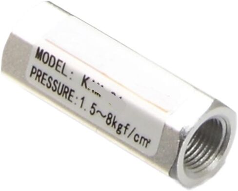 1PCS KAM Check Valve 1/8 1/4 3/8 1/2 Two-Way Pneumatic air Valve Normal Temperature Mechanical Valve(KAM-6 G1-8) in Kuwait