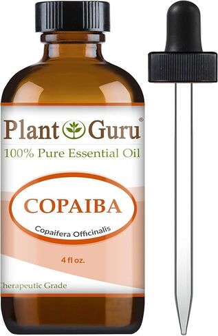 Plant Guru Copaiba Essential Oil 4 oz 100% Pure Undiluted Therapeutic Grade in Saudi Arabia