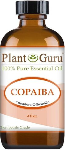 Plant Guru Copaiba Essential Oil 4 oz 100% Pure Undiluted Therapeutic Grade in Saudi Arabia