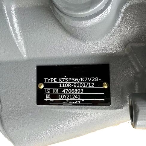 Hydraulic Piston Pump K7SP36 K7V28-110R-9101/12 4706893 Fits for Hitachi ZX70-5G ZX80 in Saudi Arabia