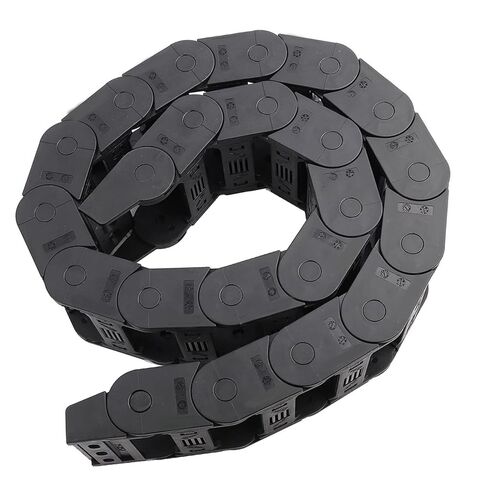 Nylon Open Both Side Wire Carrier Drag Chain High Temperature for 3D Printer 100cm in Saudi Arabia