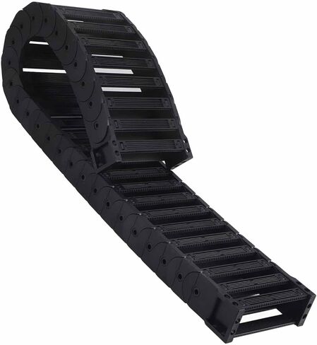 Drag Chain, Cable Drag Chain Full Enclosed Low Noise Series Towlines Cable Chains for Cars Cable Chains Removable Assembly (D35*125 Length 1m) in Saudi Arabia