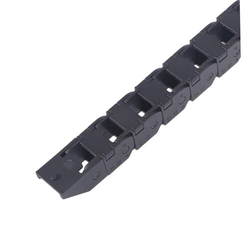 Plastic Flexible Nested Semi Closed Drag Chain Cable Wire Carrier for Electrical Machines in Saudi Arabia