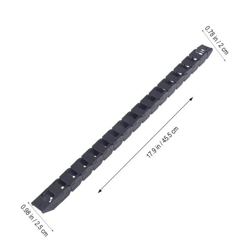 Plastic Flexible Nested Semi Closed Drag Chain Cable Wire Carrier for Electrical Machines in Saudi Arabia
