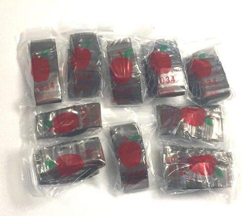 أكياس Apple ذات اللون الأسود، أكياس صغيرة قابلة للإغلاق، طراز 1034، علبة بها 1000 قطعة، مقاس 1 بوصة × 3/4 بوصة in Kuwait