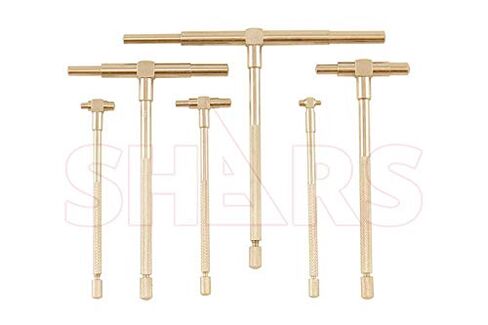 شارس 5/16"~6" 5 بوصة مقياس تصغير طويل مطلي بالنيكل 6 قطع مجموعة 303-4116 P\ in Saudi Arabia