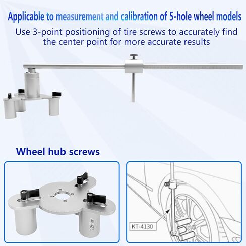ZKTOOL New Upgrade Vehicle Height Measurement Tool Ride Height Setting Adapter Tool for Land Rover Range Rover Jaguar,Chassis Height Measurement Tool,Ride Height Setting Tool.JLR-204-557B-01 204-484 in Saudi Arabia