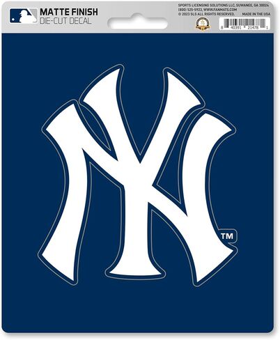 FANMATS 39164 New York Yankees Matte Decal in Saudi Arabia