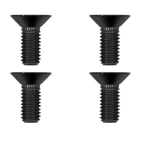 4PCS Titanium Bolts M5x15mm, Lightweight Design | Ideal for Humid/Salty Environments Screws for Bicycle Water Bottle Cage (Black) in Saudi Arabia