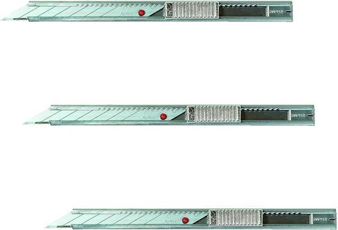 سكين رسم من الفولاذ المقاوم للصدأ بقفل تلقائي NT Cutter PRO (AD-2P)، قياسي in Kuwait