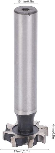 4mm Blade Woodruff Key Seat Cutter, HSS Durability, CNC Milling Accuracy, for Steel Aluminum Copper Iron, Ideal for Professionals and DIY Enthusiasts in Saudi Arabia