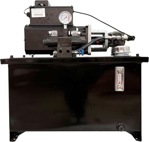 INTSUPERMAI محرك مؤازر هيدروليكي كهربائي نموذج محطة هيدروليكية - مضخة مكبس متغيرة الإزاحة 3000 واط لآلات البناء وصمامات مزدوجة 84QT(80L) سعة الخزان 220 فولت ثلاث مراحل in Kuwait