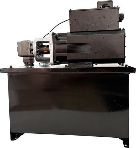 INTSUPERMAI محرك مؤازر هيدروليكي كهربائي نموذج محطة هيدروليكية - مضخة مكبس متغيرة الإزاحة 3000 واط لآلات البناء وصمامات مزدوجة 84QT(80L) سعة الخزان 220 فولت ثلاث مراحل in Kuwait