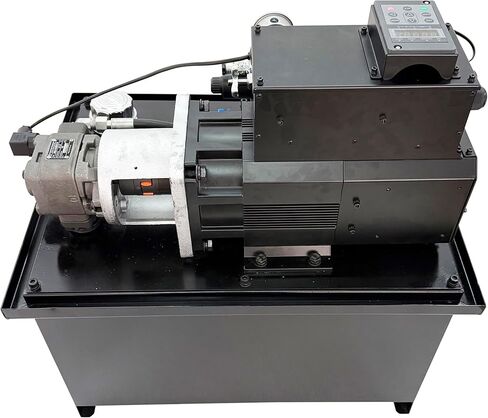 INTSUPERMAI محرك مؤازر هيدروليكي كهربائي نموذج محطة هيدروليكية - مضخة مكبس متغيرة الإزاحة 3000 واط لآلات البناء وصمامات مزدوجة 84QT(80L) سعة الخزان 220 فولت ثلاث مراحل in Kuwait