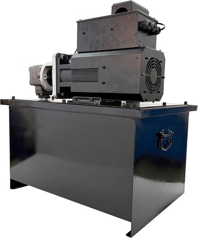 INTSUPERMAI محرك مؤازر هيدروليكي كهربائي نموذج محطة هيدروليكية - مضخة مكبس متغيرة الإزاحة 3000 واط لآلات البناء وصمامات مزدوجة 84QT(80L) سعة الخزان 220 فولت ثلاث مراحل in Kuwait