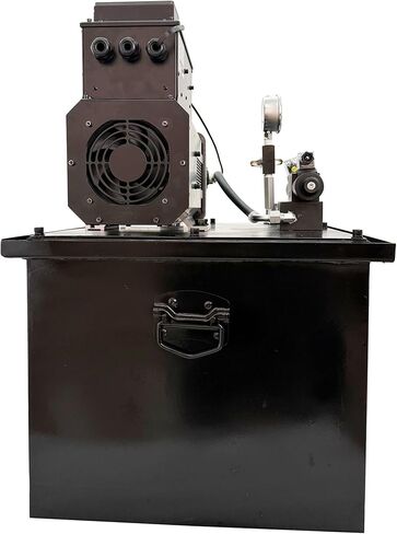 INTSUPERMAI محرك مؤازر هيدروليكي كهربائي نموذج محطة هيدروليكية - مضخة مكبس متغيرة الإزاحة 3000 واط لآلات البناء وصمامات مزدوجة 84QT(80L) سعة الخزان 220 فولت ثلاث مراحل in Kuwait