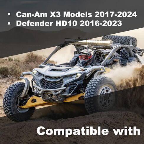 Upgrade Titanium Secondary Bolt & Collared Washer Compatible with Can-Am X3 Models 2017-2024 Defender HD10 2016-2023 Replace# 420441990 in Saudi Arabia