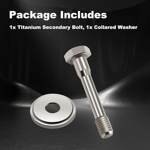 Upgrade Titanium Secondary Bolt & Collared Washer Compatible with Can-Am X3 Models 2017-2024 Defender HD10 2016-2023 Replace# 420441990 in Saudi Arabia