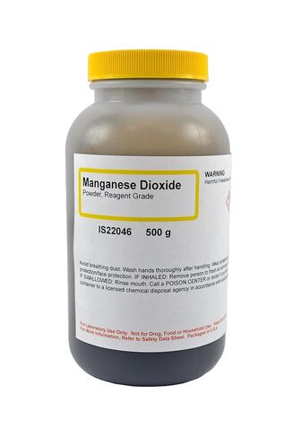 Innovating Science - Manganese Dioxide Powder Reagent Grade 500g - Versatile Oxidizing Agent for Scientific, Industrial, and Research Applications in Saudi Arabia
