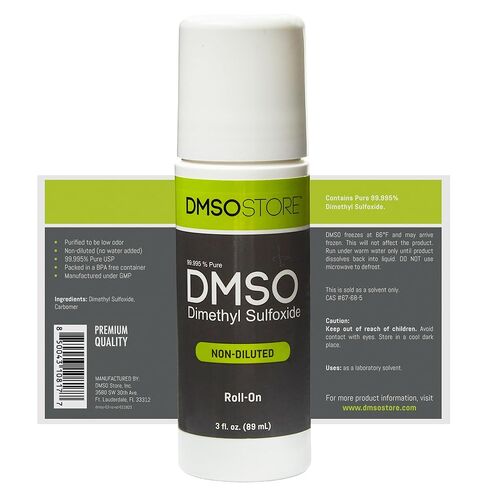 رول DMSO على 3 أوقية. ثنائي ميثيل سلفوكسيد نقي غير مخفف بنسبة 99.995% (عبوتان) in Kuwait
