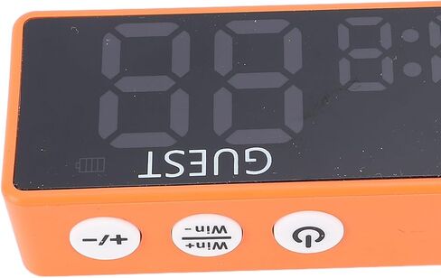 LiebeWH Digital Scoreboard Battery Powered Electronic Scoreboard with Buzzer 6 Digits Portable Tabletop Score Keeper for Board Games Chess in Saudi Arabia