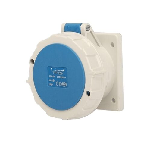 الطيران الصناعي في الهواء الطلق مخفي المقبس المباشر TYP230 32A 3-core IP67 in Kuwait