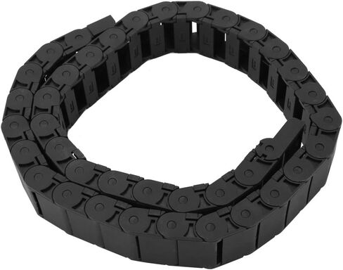 2pcs Nylon Wire Cable Carrier Drag Chain Engraving Machine Accessory, 3.28ft Measurement 15mm x 30mm for Energy Wire Management in Saudi Arabia
