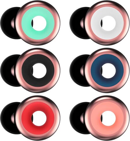 12pcs Mute Style Pack for Earplugs, Loop Quiet Earplug Quiet Ear Plugs Accessories for Extra 5 Db Noise Earplug for Home Office Library in Saudi Arabia