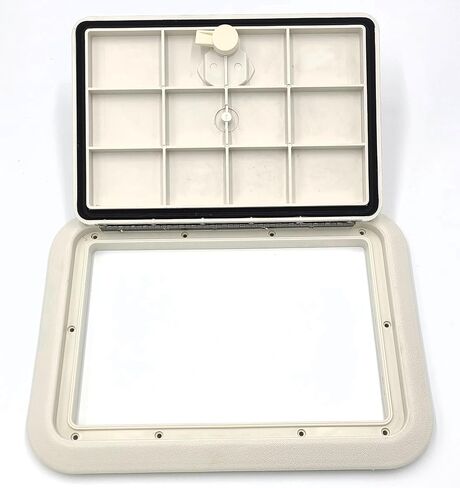 فتحة وصول مخفية من سلسلة DPI Marine مقاس 11 بوصة × 15 بوصة - DPH1115MW (صنع في الولايات المتحدة الأمريكية) (أبيض بحري) in Kuwait