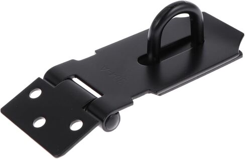 Door Lock Bolts,Gate Bolt Door, 1pc Cabinet Safety Locks Door Security Latch Hotel Door Latch Anti- Door Lock Front Door Lock Buckle (Color : Black, Size : 10.2X4cm) in Saudi Arabia